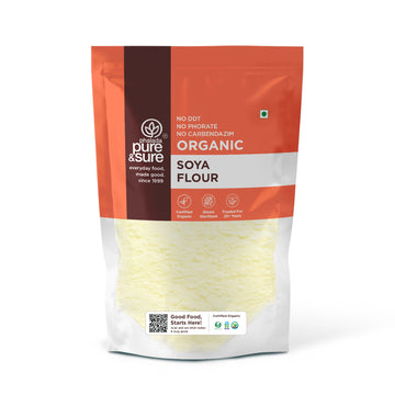 Pure & Sure Organic Soya Flour - Distacart
