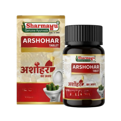 Sharmayu Ayurveda Arshohar Tablets - Dista