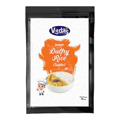 Vedas Kitchen Dal Fry Rice (Toddlers) - Dista