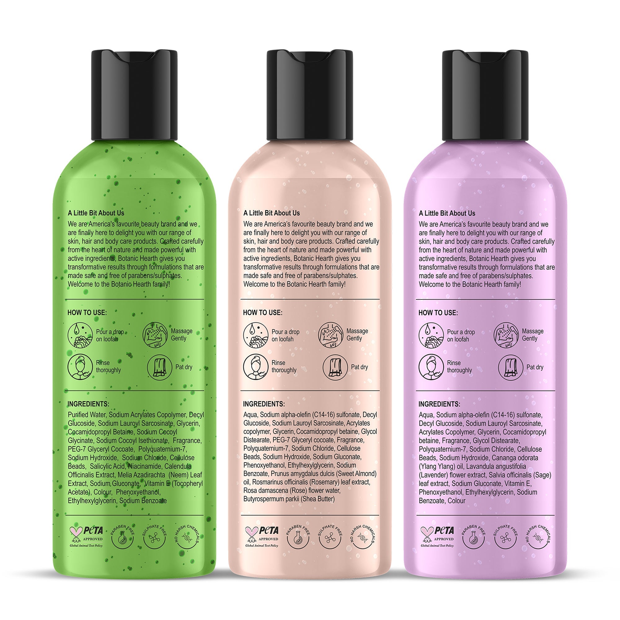 Relax & Renew Body Wash Set (Pack of 3) - Distacart