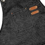 Thumbnail for Supvox Waterproof Home Apron - Kitchen And Workshop With Tool Pockets -Black - Dista