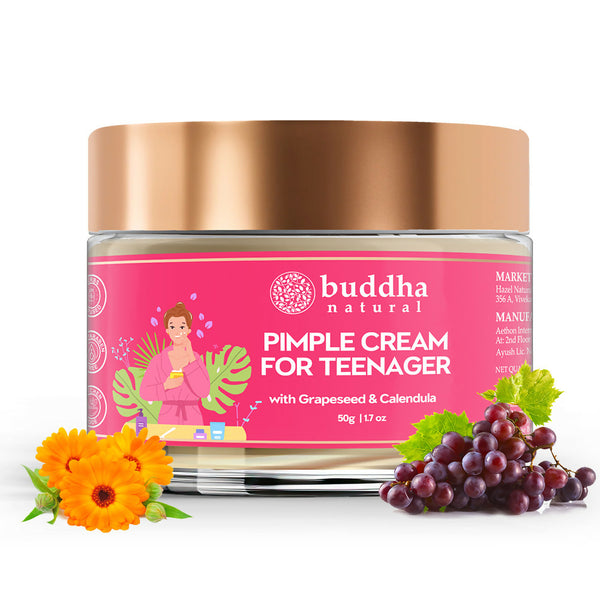 Buddha Natural Pimple Cream for Teenager (11 to 19 Years) - Distacart