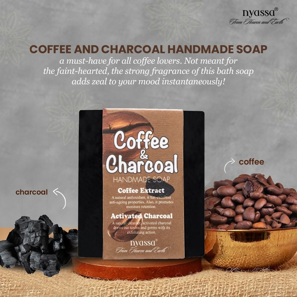 Nyassa Coffee And Charcoal Handmade Soap - Dista