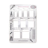 square cake sketching stencils