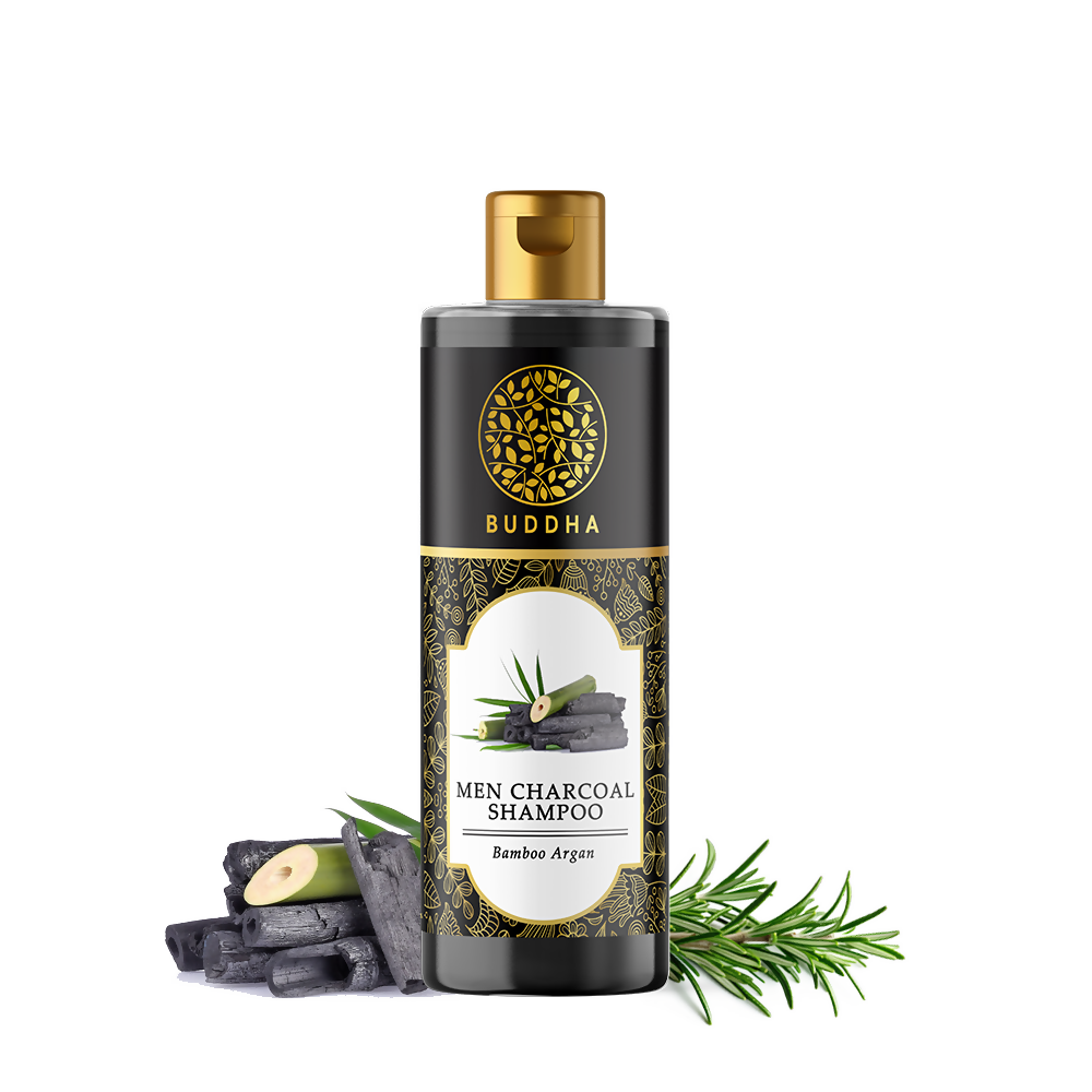 Buddha Natural Men Charcoal Shampoo - Distacart