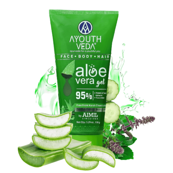Ayouthveda Aloe Vera Face Gel - Distacart