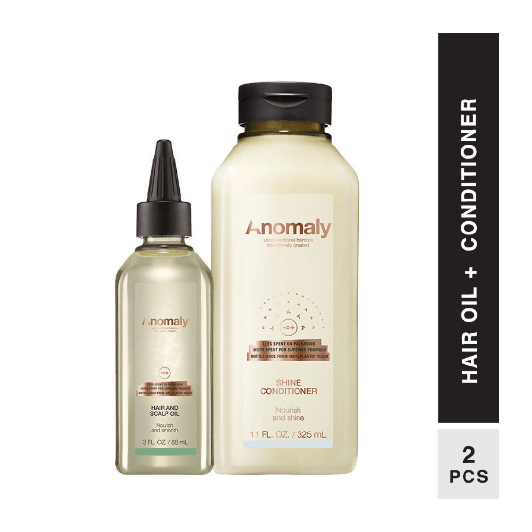 Anomaly by Priyanka Chopra Shine Conditioner & Hair Oil Combo - Distacart