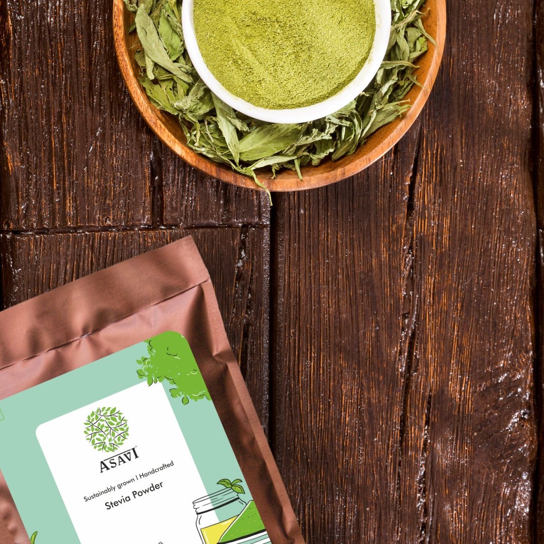 Asavi Natural Stevia Powder - Distacart
