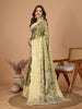 Vedant Vastram Soft Litchi Silk Kanjeevaram Silk Jacquard Saree - Green - Dista