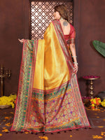 Thumbnail for Aastha Fashion Gold Tissue Silk Weaving Saree - Distacart