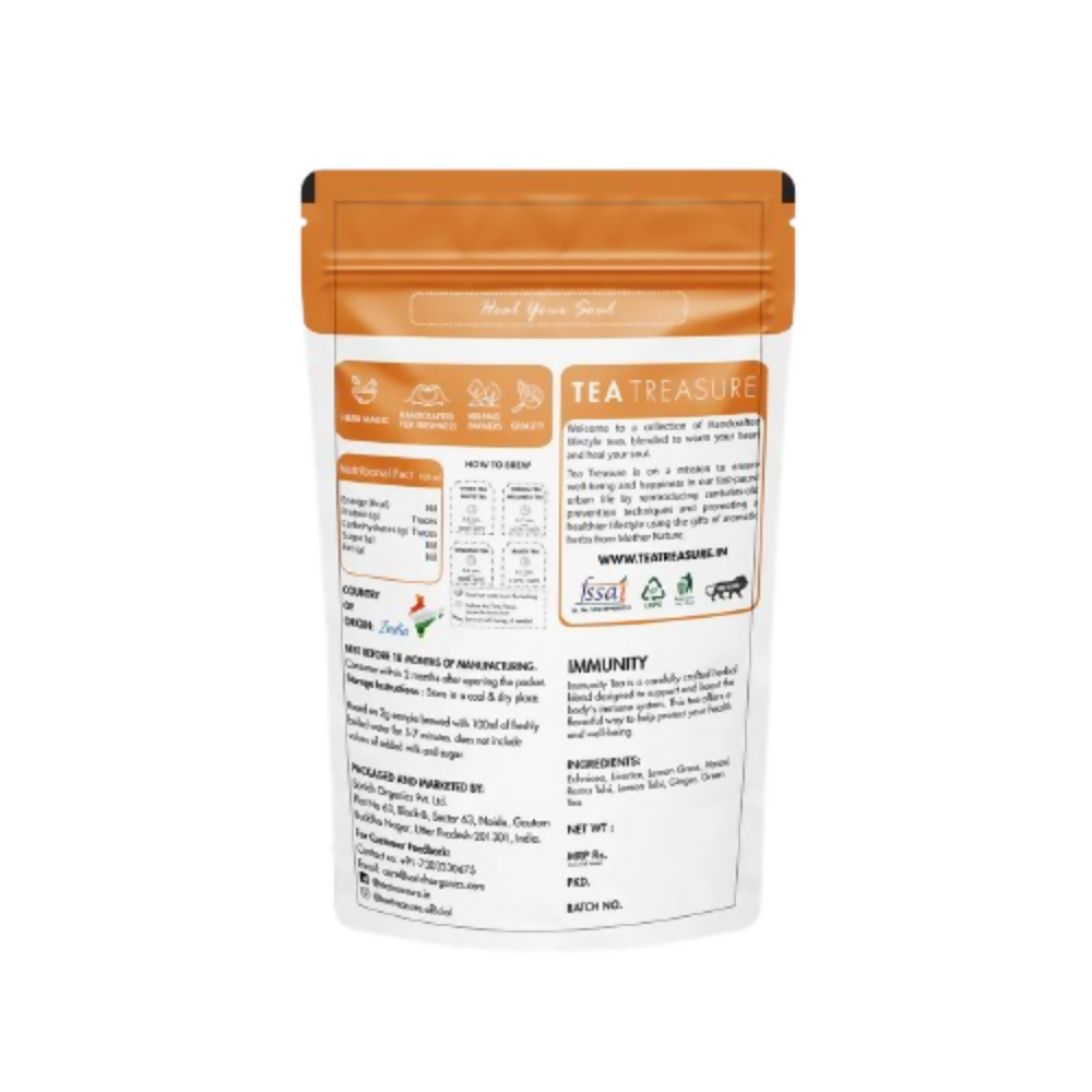 Tea Treasure Loose Leaf Immunity Tea - Distacart