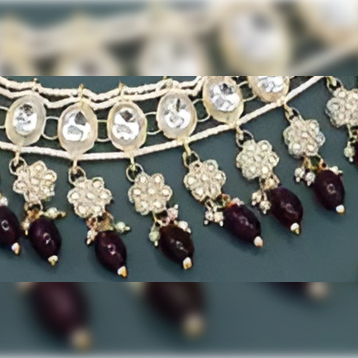 Jewel City Regal Diamond and Emerald Necklace Set - Exquisite Bridal and Formal Jewelry