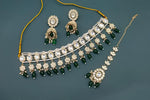 Thumbnail for Jewel City Regal Diamond and Emerald Necklace Set - Exquisite Bridal and Formal Jewelry