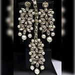 Thumbnail for Jewel City Regal Pearl Necklace and Earring Set - Elegant Bridal Jewelry