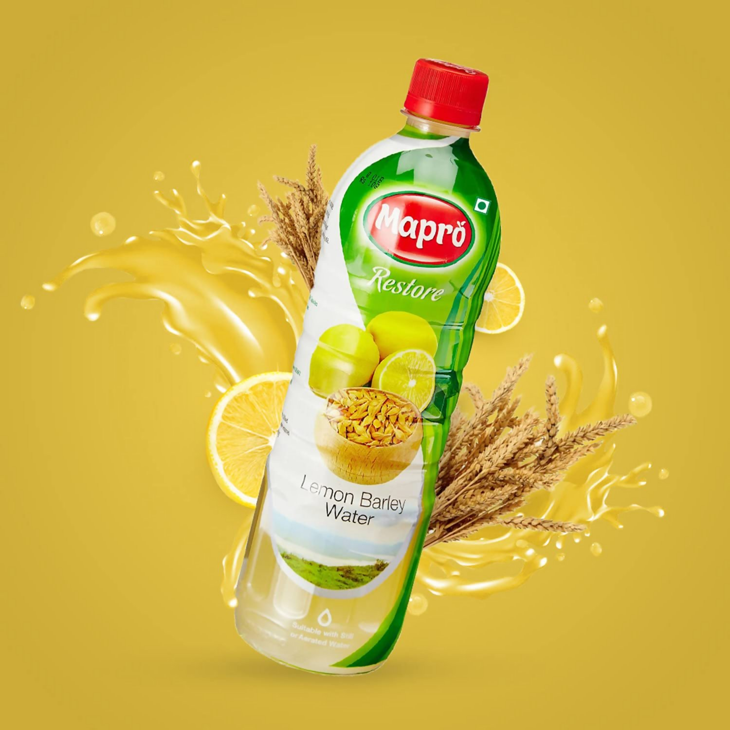 Mapro Lemon Gluten Free Barley Water - Dista