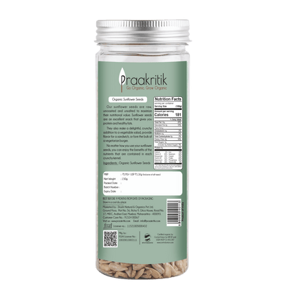 Praakritik Organic Sunflower seeds - Distacart