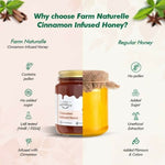 Thumbnail for Farm Naturelle Cinnamon Infused Honey - 100% Pure and Natural