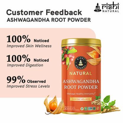 Copy of ASHWAGANDHA ROOT POWDER CUSTOMER FEEDBACK