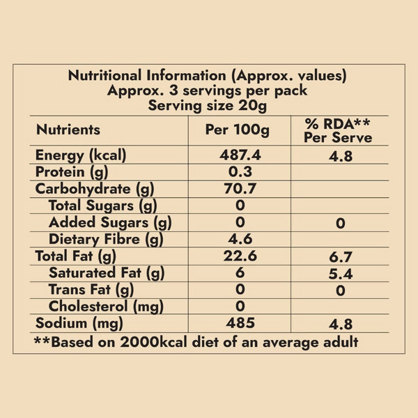 Sweet Karam Coffee Kerala Tapioca Chips - Rock Salt (Fasting Special) - Distacart