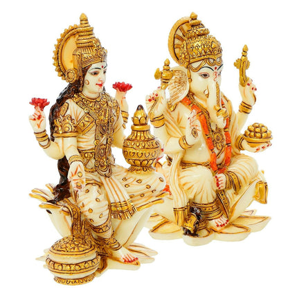 Mukundra Art N Craft 7 Goddess Lakshmi Ganesha Statue - Distacart