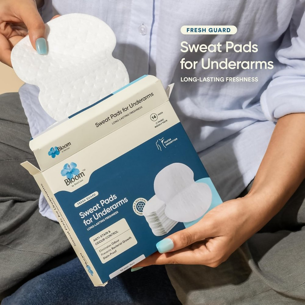Bloom by Bold Care Sweat Pads for Underarms - Dista