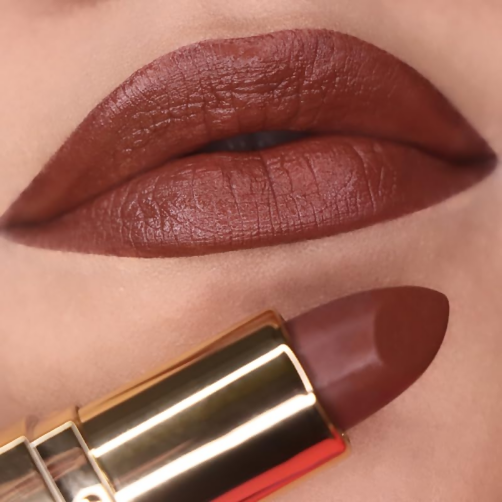 Iba Long Stay Matte Lipstick - M03 Toffee Brown - Dista