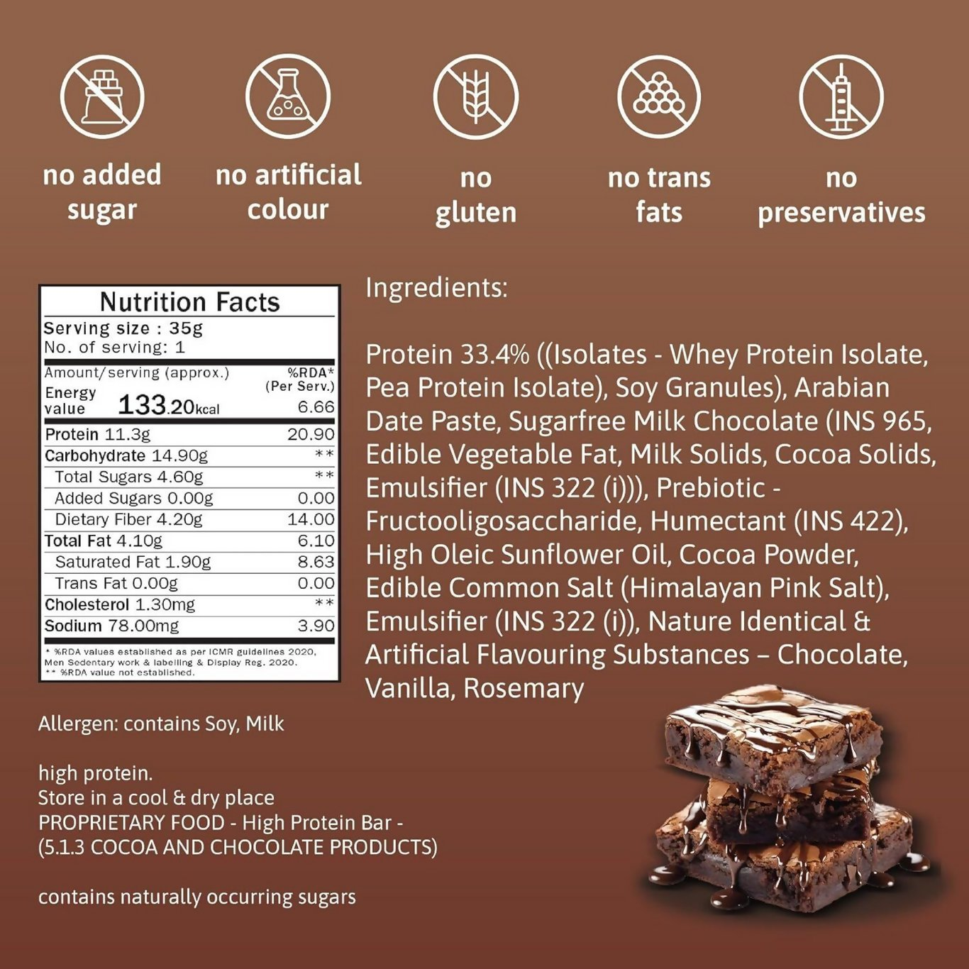 Phab Assorted Protein Bar - Dista