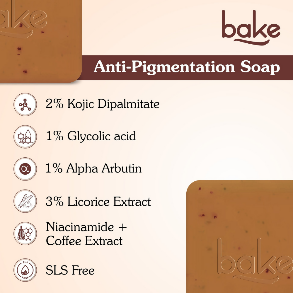 Bake De-Tan Scrub Treatment Coffee Soap