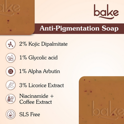 Bake De-Tan Scrub Treatment Coffee Soap - Distacart