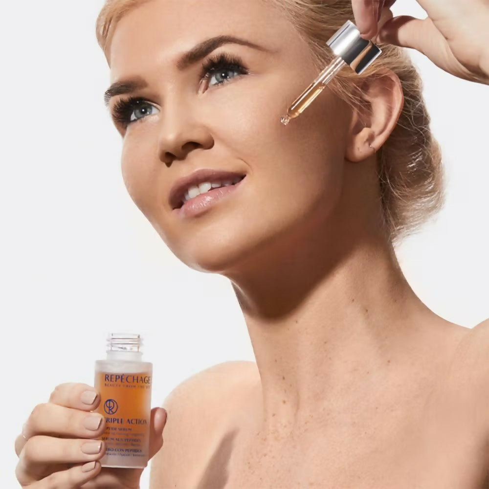 Repechage Triple Action Peptide Face Serum - Distacart