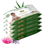 Thumbnail for Herby Angel Ultra Gentle Baby Wipes with 99% Pure Water