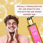 Thumbnail for Rajasthan Herbals 24K Gold Facial Cleanser for Youthful Skin