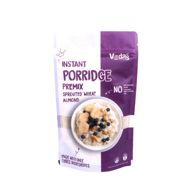 Vedas Kitchen Sprouted Wheat Almond Instant Porridge - Dista