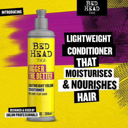 TIGI Bed Head Bigger The Better Lightweight Volume Hair Conditioner - Distacart