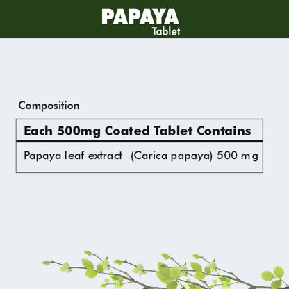 Herbal Hills Papaya Immunity Support Tablets - Distacart