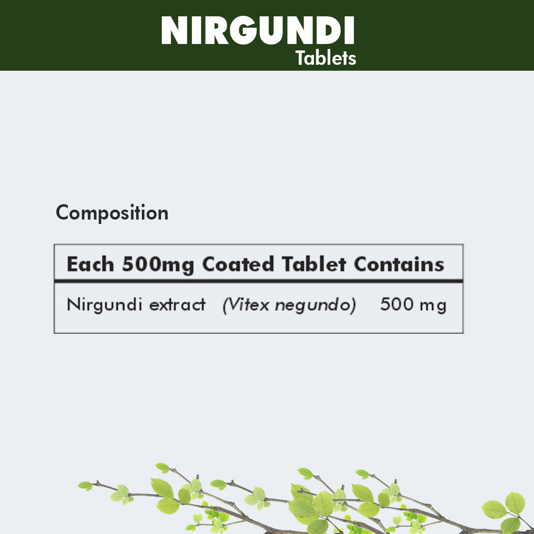 Herbal Hills Nirgundi Joint Care Tablets - 60 Tablets - Distacart