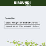 Thumbnail for Herbal Hills Nirgundi Joint Care Tablets - 60 Tablets - Distacart