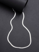 Thumbnail for NVR Women's Silver-Toned German Silver Oxidised Chain - Distacart