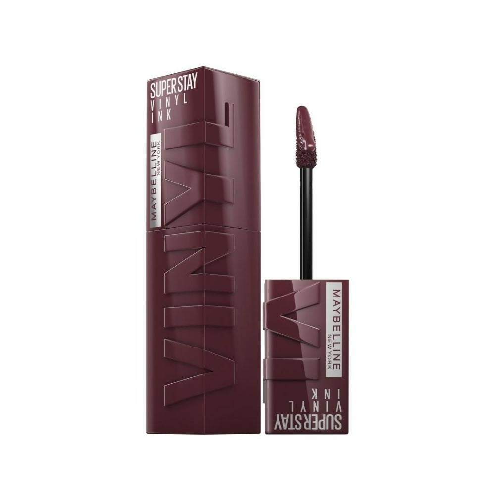 Maybelline New York Super Stay Vinyl Ink Liquid Lipstick, Instant Shine Lasts Up To 16H - Fearless - Distacart