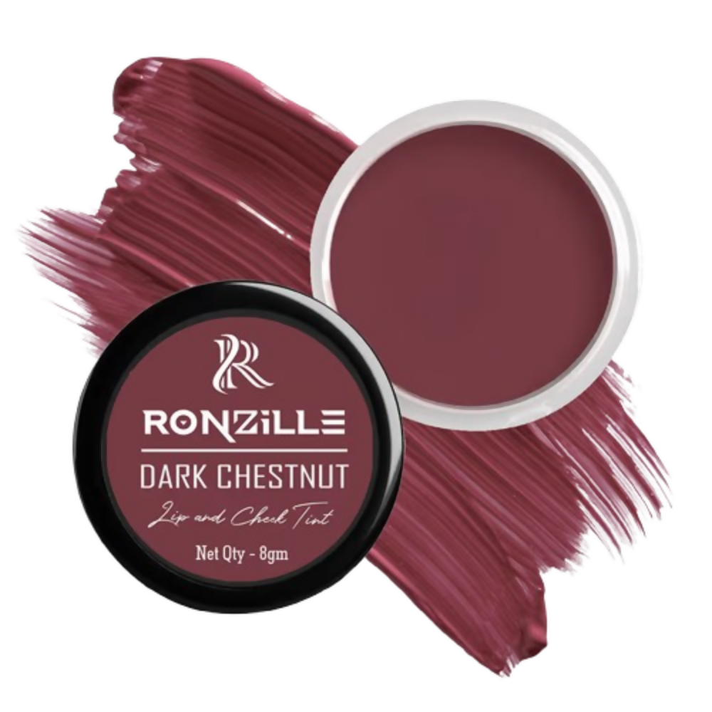 Ronzille Lip And Cheek Tint - Dark Chestnut - Dista
