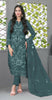 Anaita Blue Faux Georgette Semi Stitched Suit with Embroidery Sequence Work - Distacart