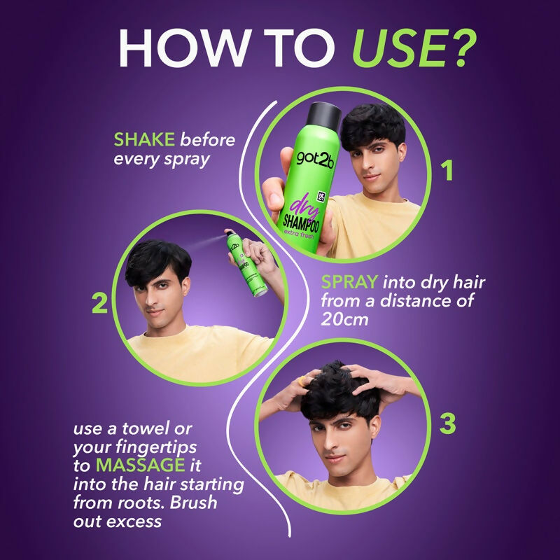 Got2b Dry Shampoo Instant Fresh Up Extra Volume - Distacart