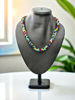 Thumbnail for Inhanns Noor-E-Jalwa – Handmade Crystal Bead Necklace -Adjustable - Multi Colour Only Necklace - Distacart