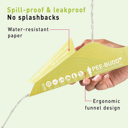 PEE BUDDY Disposable Female Urination Device for Women - Dista