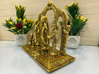 Thumbnail for Labhcart Metal Ram Darbar Statue Set - Distacart