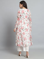 Thumbnail for Fab Fashion White Floral Alia Cut Set - Distacart