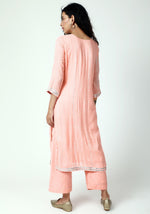 Thumbnail for trueBrowns Gota Slit Kurta-Pant-Dupatta