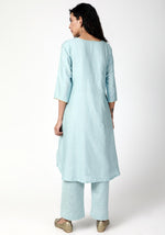 Thumbnail for trueBrowns Blue Gota Kurta-Pant-Dupatta - Distacart