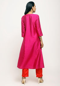 Thumbnail for trueBrowns Pink Angrakha Set - Distacart