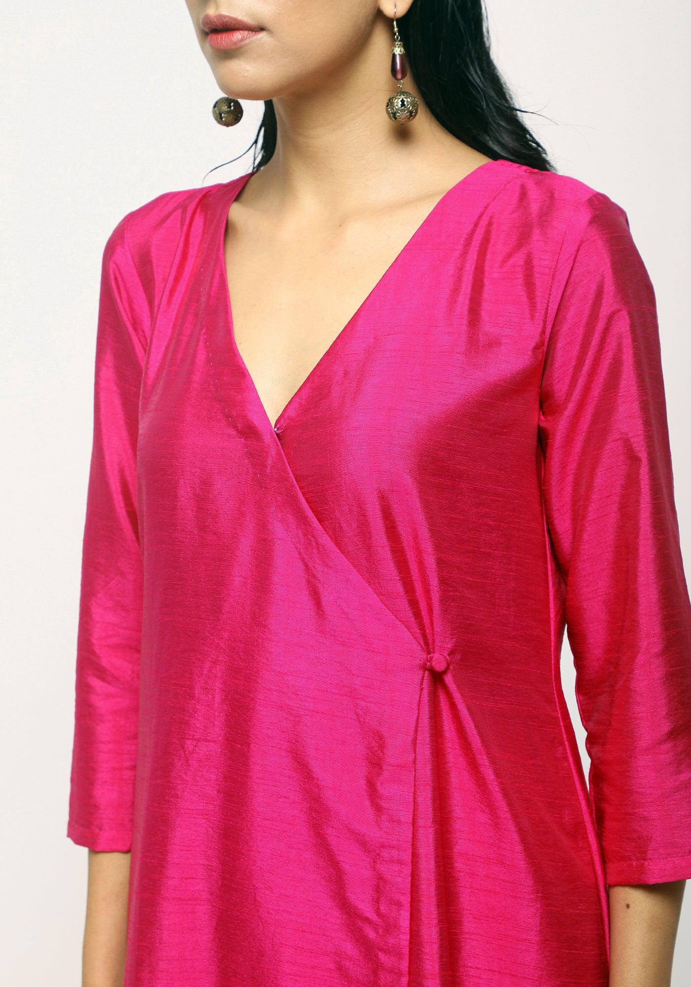 trueBrowns Pink Angrakha Set - Distacart